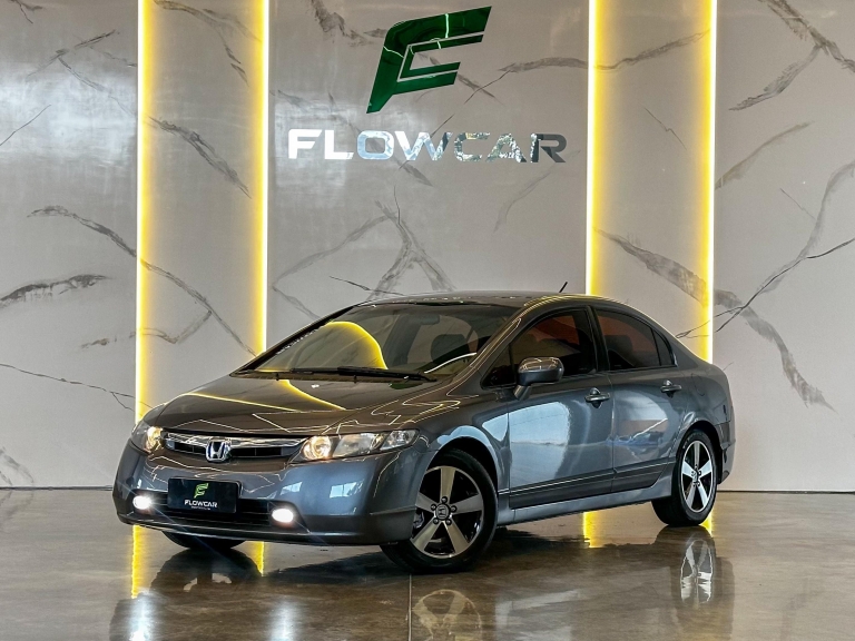 HONDA - CIVIC - 2007/2007 - Cinza - R$ 47.900,00